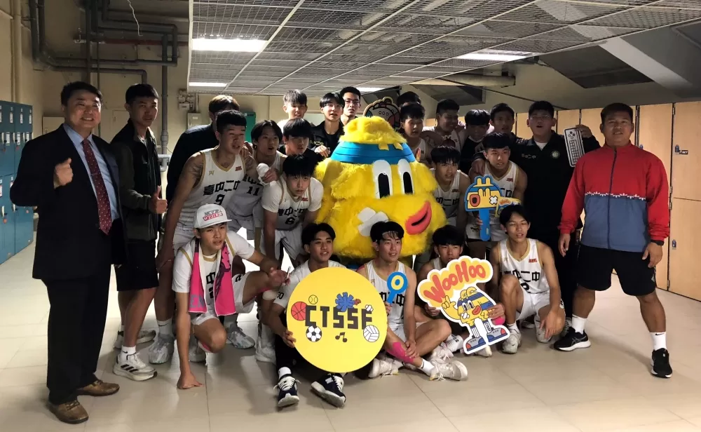 台中二中第三隊史新猷。