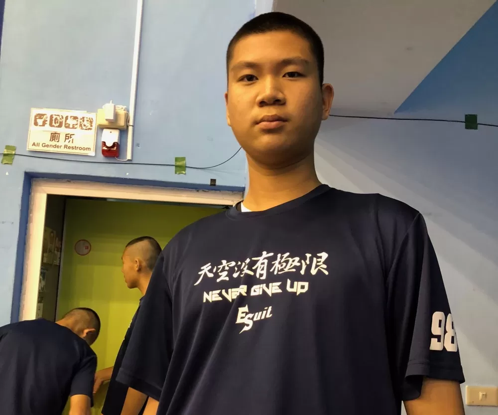 台中成功194公分菜鳥中鋒彭宥源讓人側目。