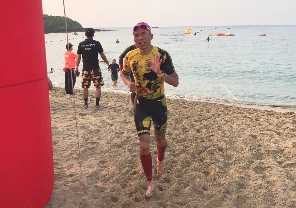 「醫護鐵人」守護XTERRA賽事安全。XTERRA Taiwan提供。