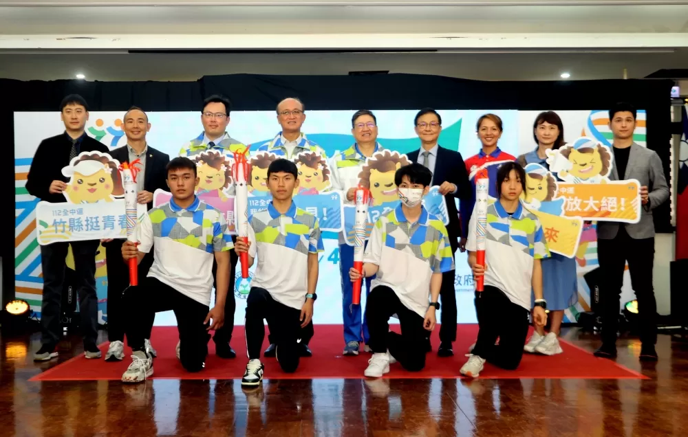 新竹縣睽違49年再度承辦全中運。林嘉欣/攝影。