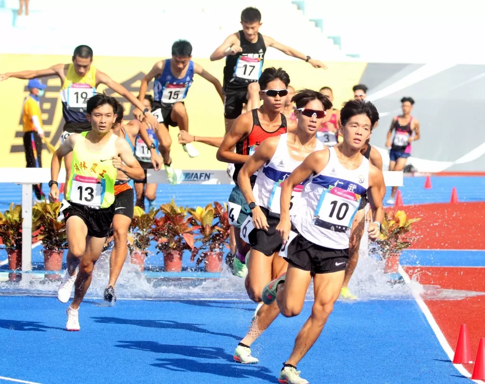 全中運田徑賽23日登場。林嘉欣／攝影。