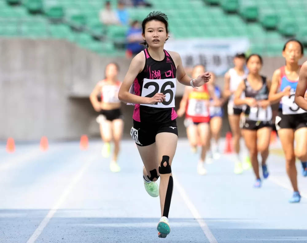 湖口高中刁筱唯。林嘉欣／攝影。