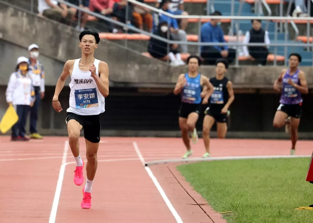 李安翊破懸35年大會紀錄。林嘉欣／攝影。