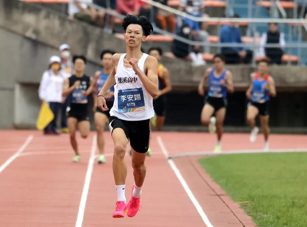 李安翊破懸35年大會紀錄。林嘉欣／攝影。