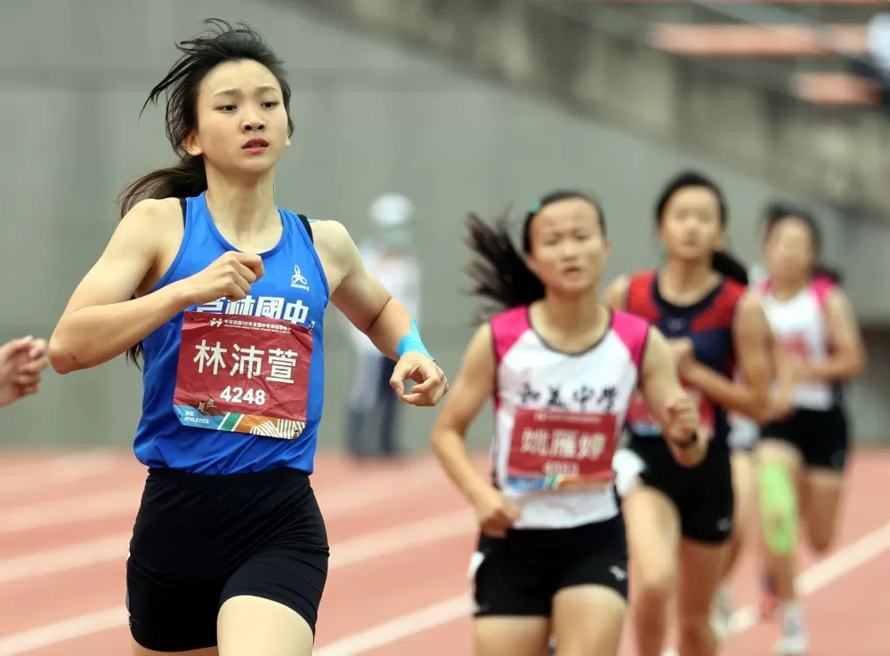 最強國中生芎林國中林沛萱。林嘉欣／攝影。