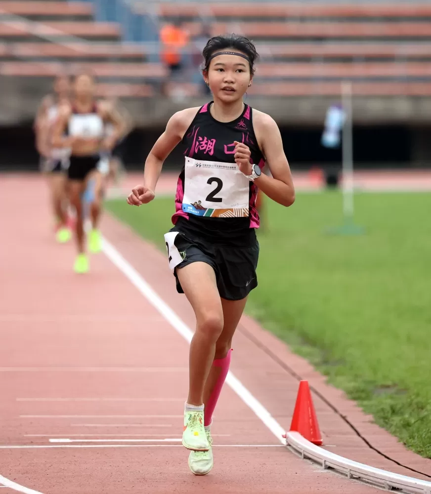 刁筱唯（前）奪金。林嘉欣／攝影。