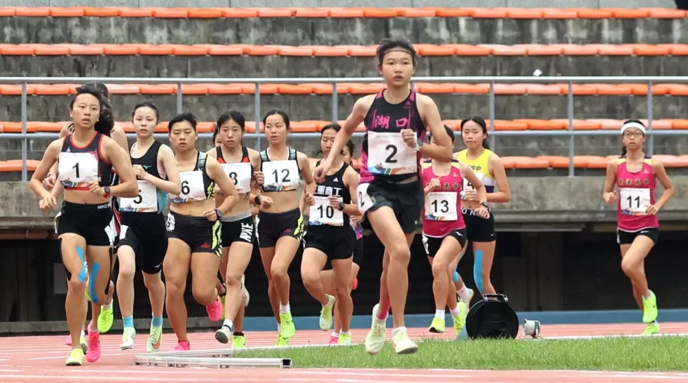 刁筱唯（前）奪金。林嘉欣／攝影。