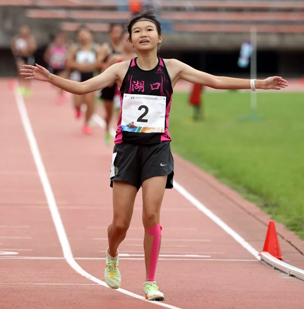 刁筱唯（前）奪金。林嘉欣／攝影。