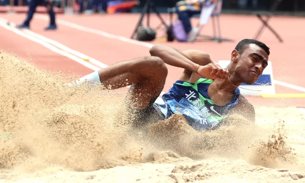 古帕辛成績超越上屆亞青金牌但亞青可能去不成。林嘉欣/攝影。