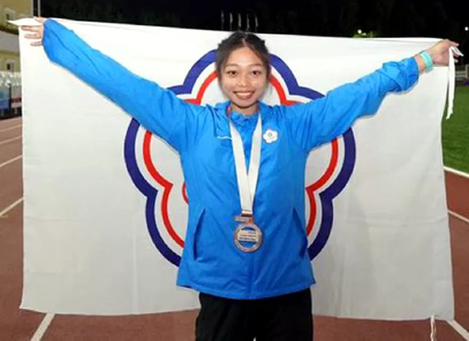 陳潔安奪銀。Tony Dou/攝影。