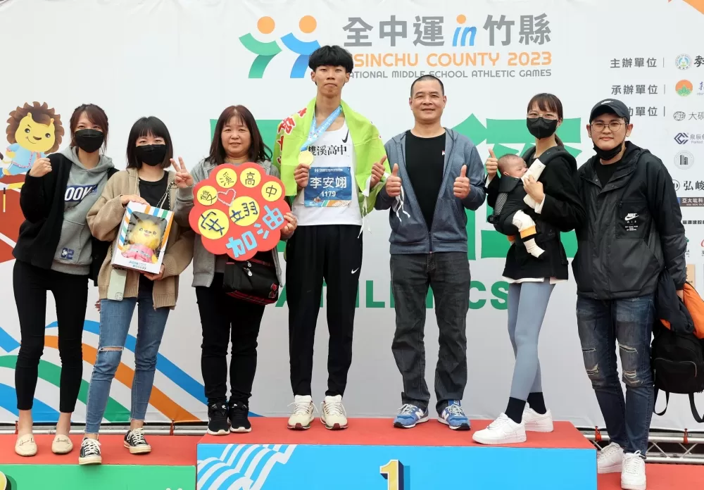 李安翊破大會。林嘉欣／攝影。