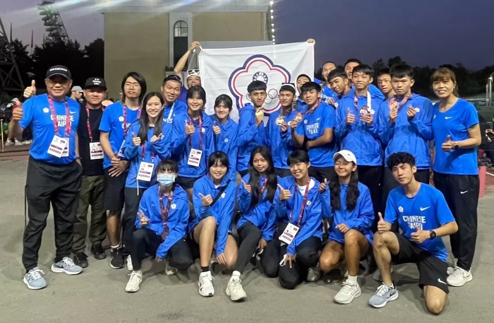 中華隊。田協／提供。