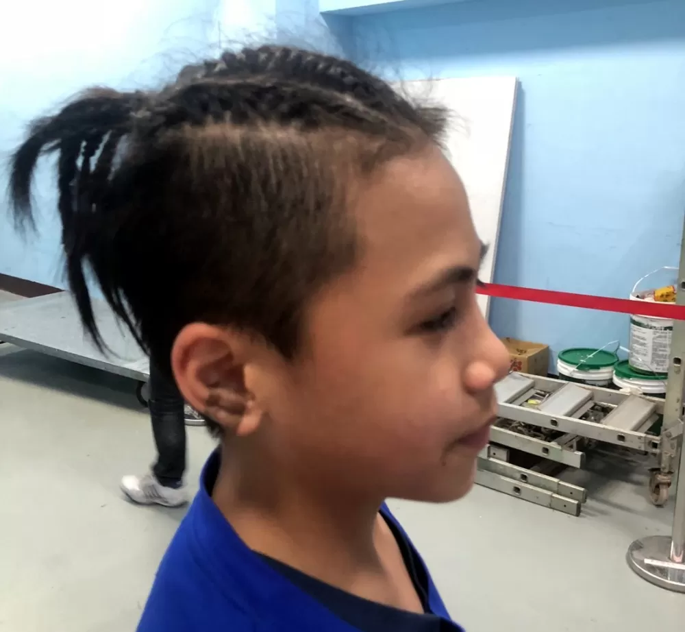 泰山辮子頭陳鉑元籃球跆拳雙棲「斜槓小達人」。