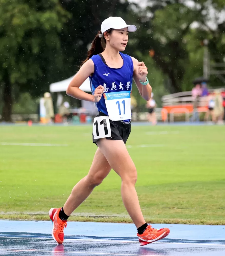 黃冠綾破全國。林嘉欣／攝影。