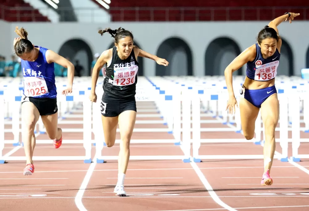 張博雅創最佳奪金再達亞運和亞錦賽。林嘉欣／攝影。