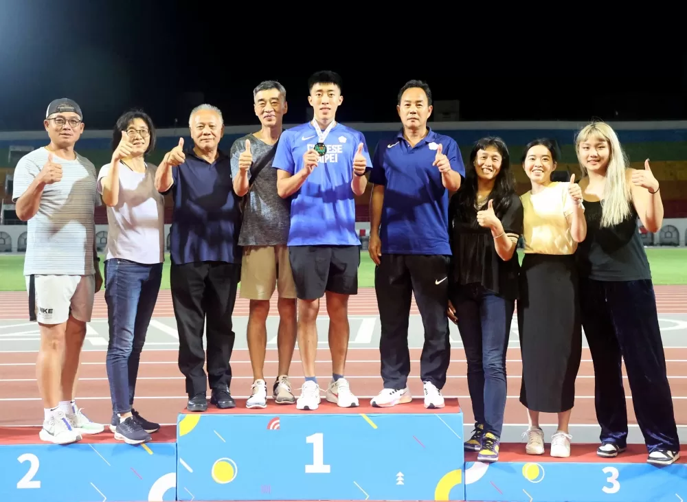 卓家玄達亞運承繼媽媽蘇瓊月衣缽。林嘉欣／攝影。