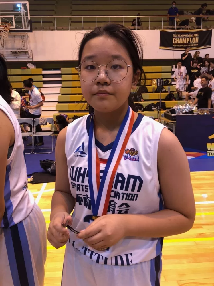 12年來最另類生日的新加坡女籃12歲小壽星蘇渟媗    