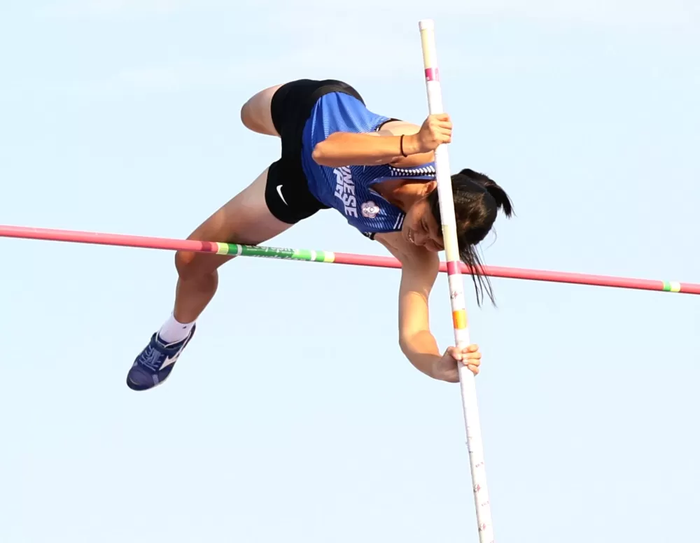 陳姿岑奪銀。林嘉欣／攝影。