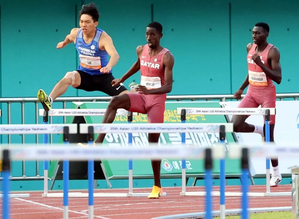 林仲威(前）破大會奪銅。林嘉欣／攝影。