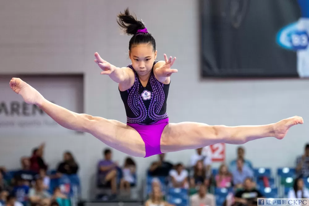 吳彧之奪女子全能銅牌。@ckpc.tw小撈頭/攝影。