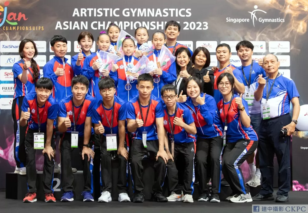 中華隊合影。@ckpc.tw小撈頭／攝影。