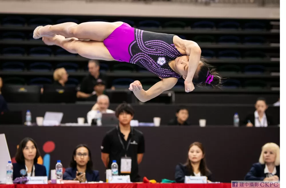 吳彧之奪女子全能銅牌。@ckpc.tw小撈頭／攝影。