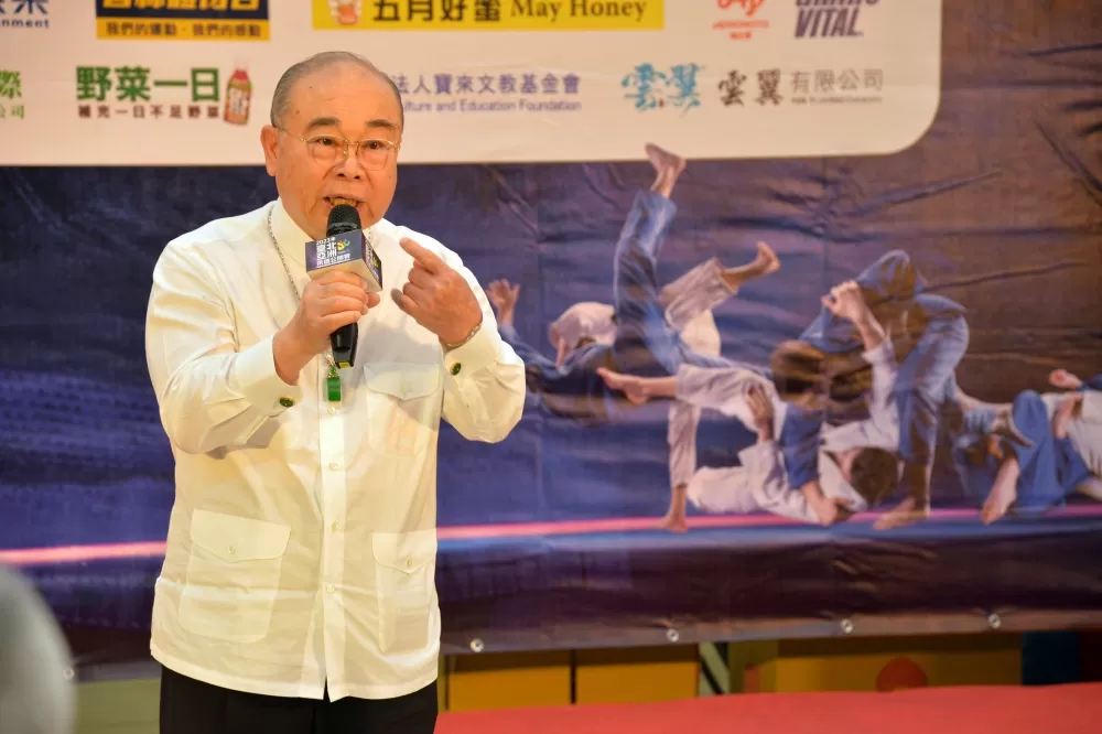 中華民國柔道總會呂威震理事長(中華民國柔道總會提供)