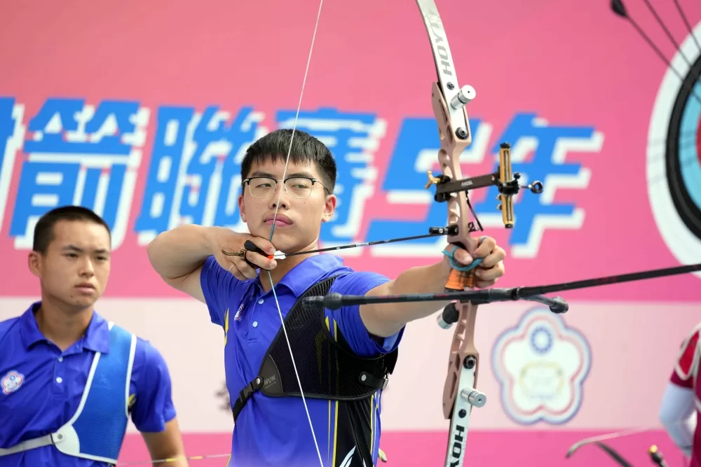 青年隊張譯中幸運遞補進世大運名單。射箭協會提供。
