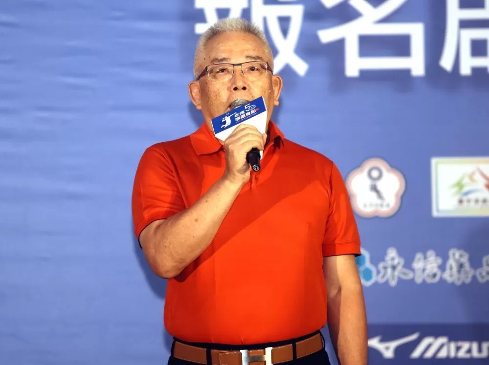 排球協會理事長龔建榮。林嘉欣/攝影。