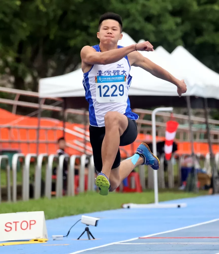 李允辰盼站上世大運頒獎台。林嘉欣/攝影。