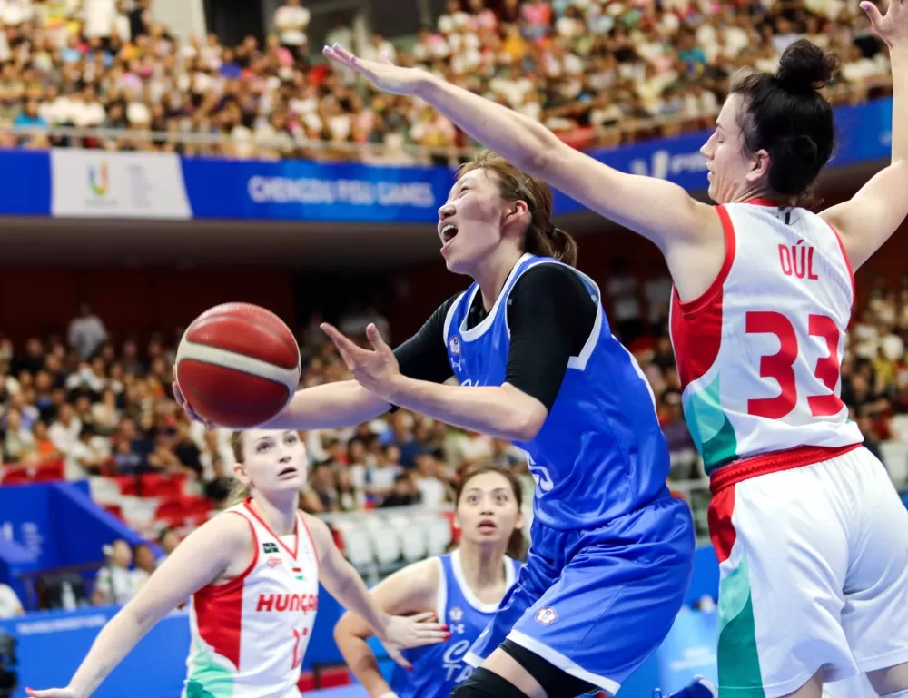 主力彭曉彤連三場手感火燙。林俊佑／攝影。