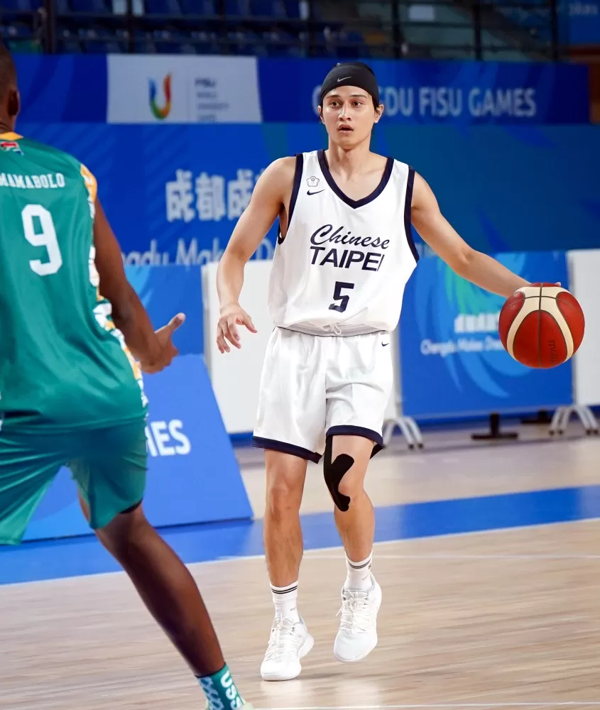 高錦瑋連兩戰手感火燙,今天三分球命中率超過八成。 楊秩瑄、林俊佑/攝影。