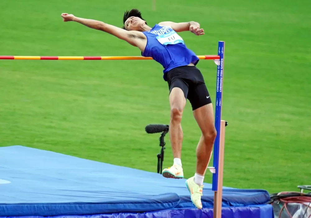 傅兆玄以2m20奪銀。莊善茵／攝影。