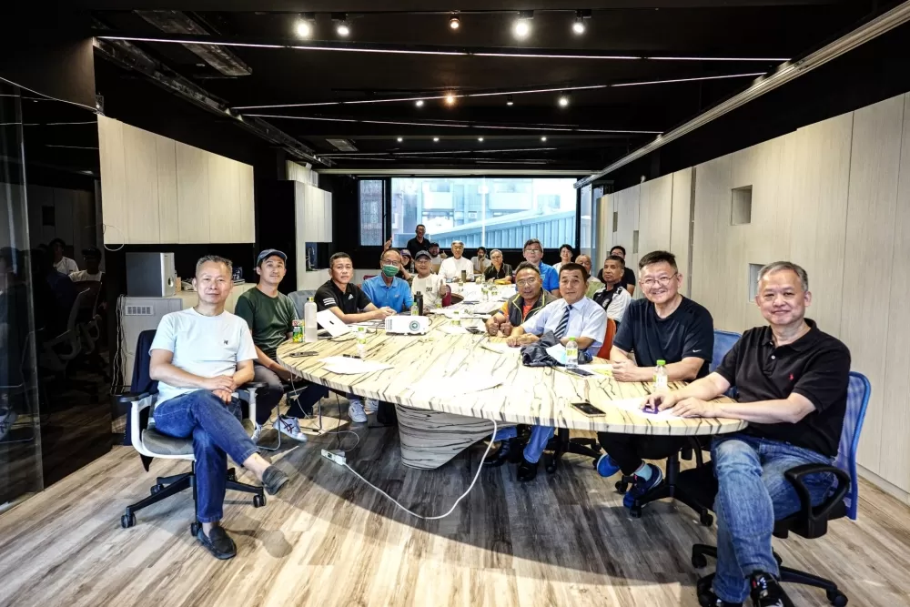 中華民國青少年足球協會成立。(圖：彭善豪攝)