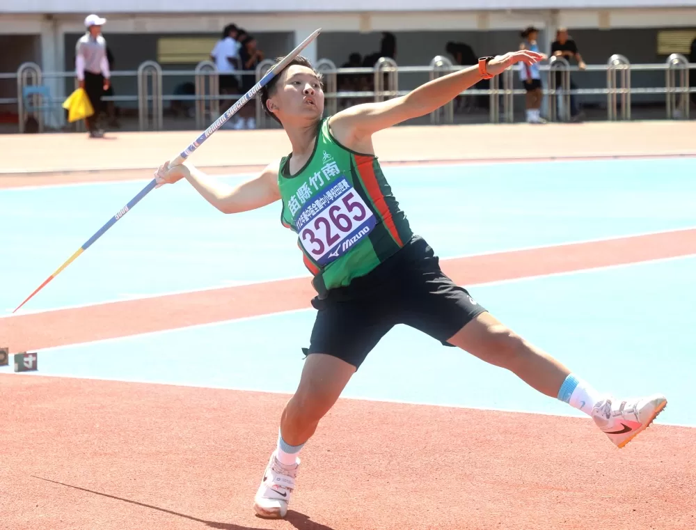 本屆第一金得主苗縣竹南國中吳芸萱。林嘉欣／攝影。