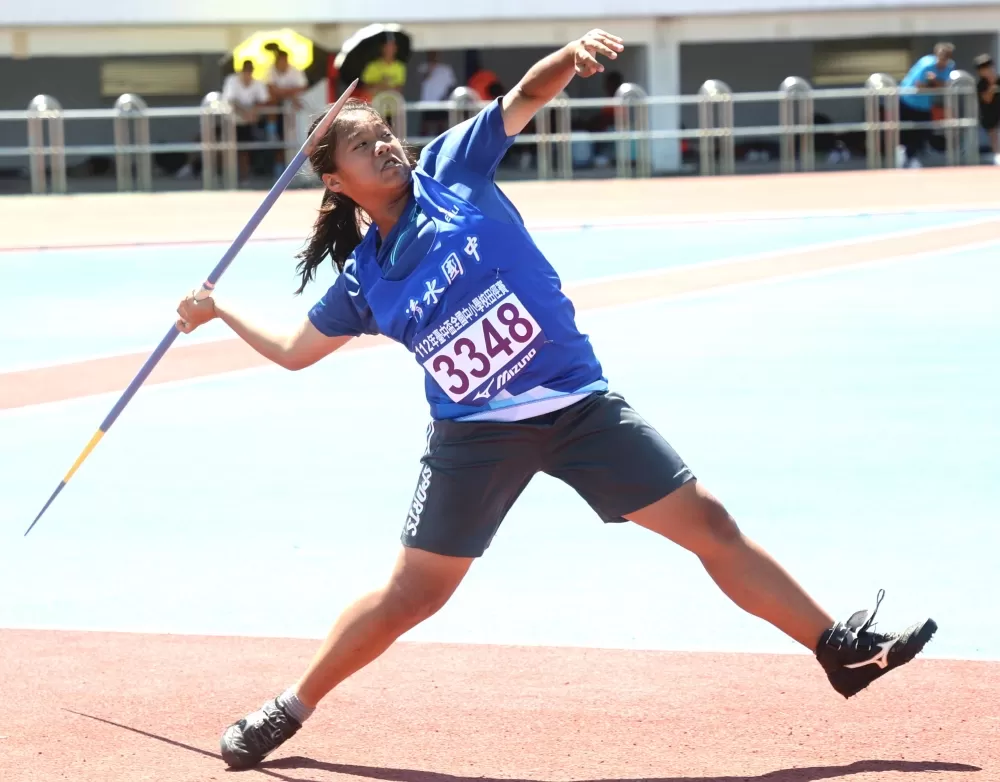 中市清水國中張洹萁。林嘉欣／攝影。