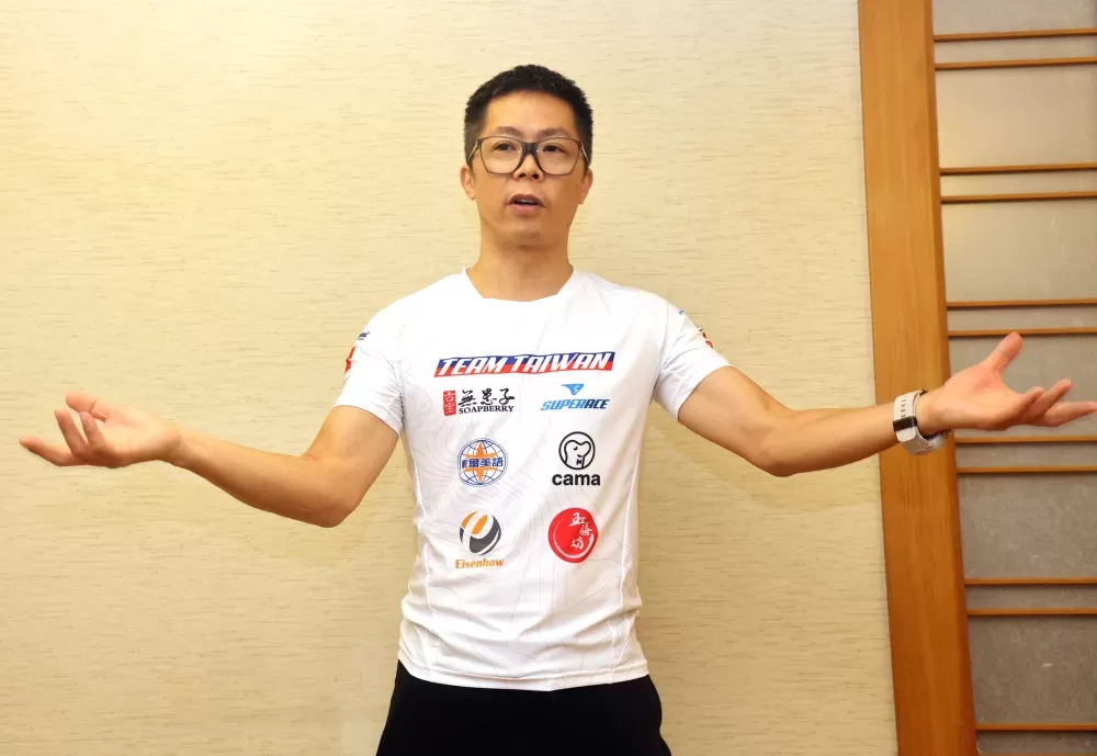 林義傑時隔19年重返阿他加馬超馬。林嘉欣／攝影。