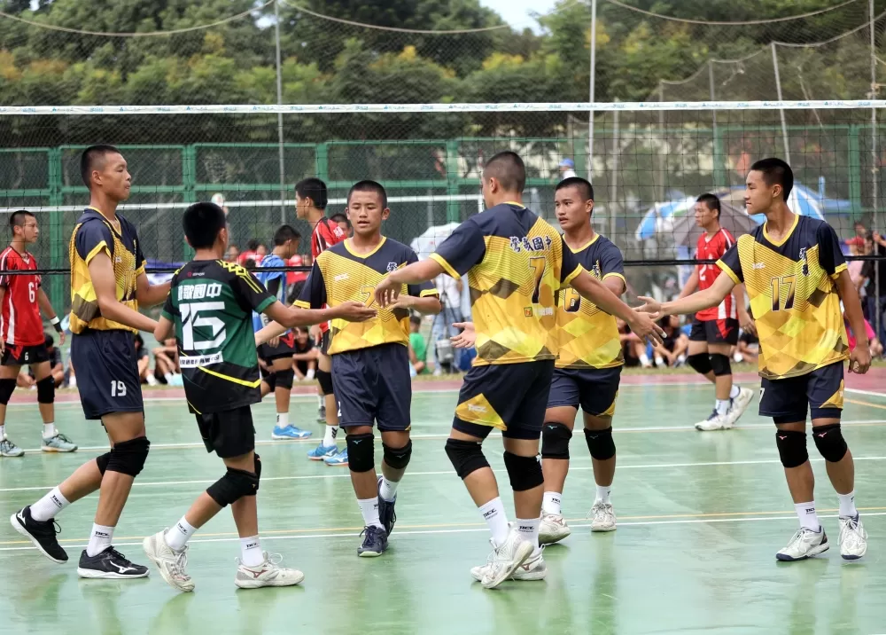 國男組鶯歌國中拿下永信杯史上第一冠。林嘉欣／攝影。