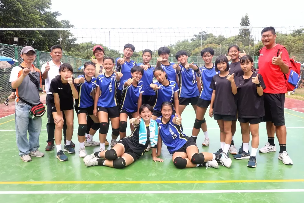 雲縣建國粉碎雙十國中國女組三連霸美夢。林嘉欣/攝影。