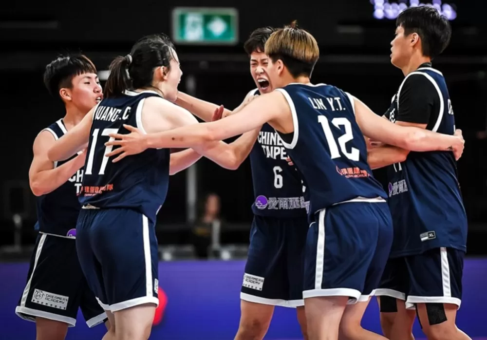 中華女籃。取材自FIBA。下同。