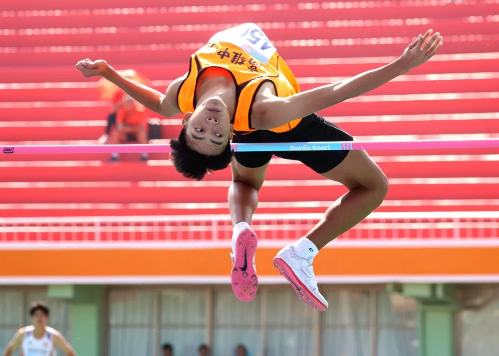 楊惟傑創最佳奪金。林嘉欣／攝影。