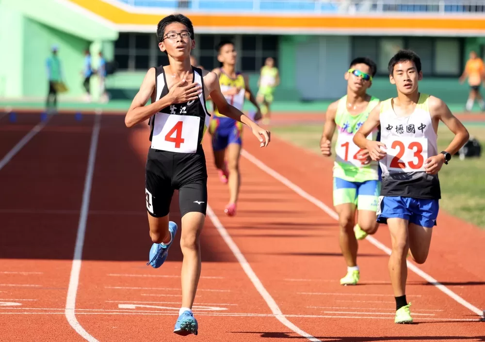 鷺江國中王誠宇。林嘉欣／攝影。