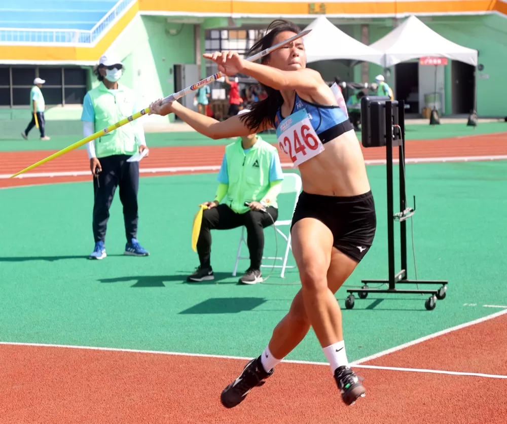 分別是惠文高中王梓諠。林嘉欣／攝影。