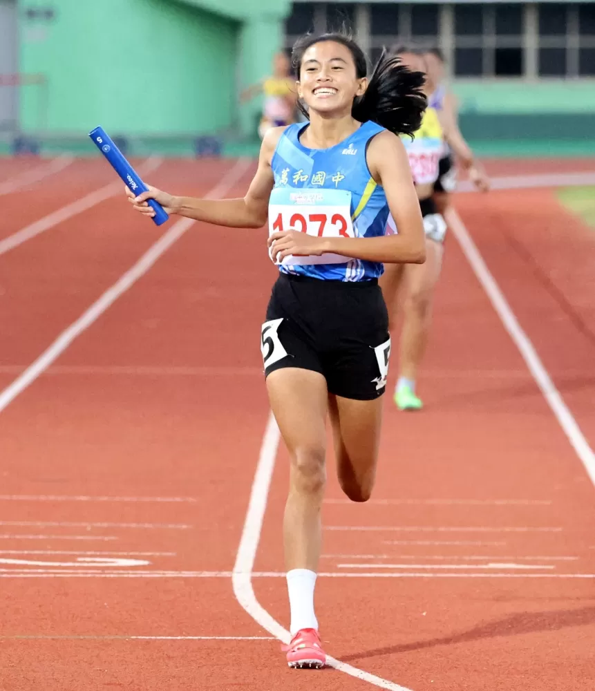 中市萬和國中陳羿岑。林嘉欣／攝影。