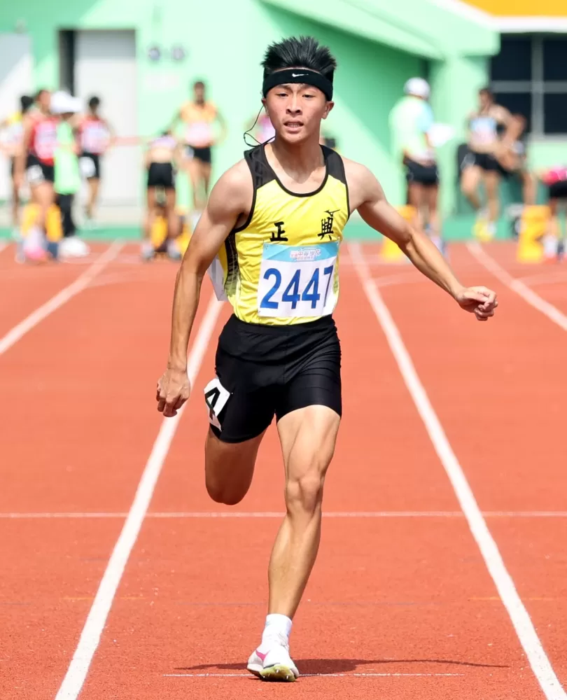 重度聽損的高雄正興國中吳慕安想要為國爭光。林嘉欣／攝影。