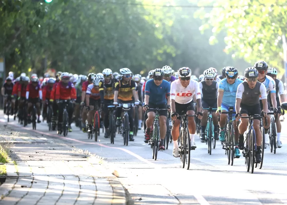 2023南投世紀百K自行車挑戰暨草屯人文巡騎。中華民國自行車騎士協會提供。