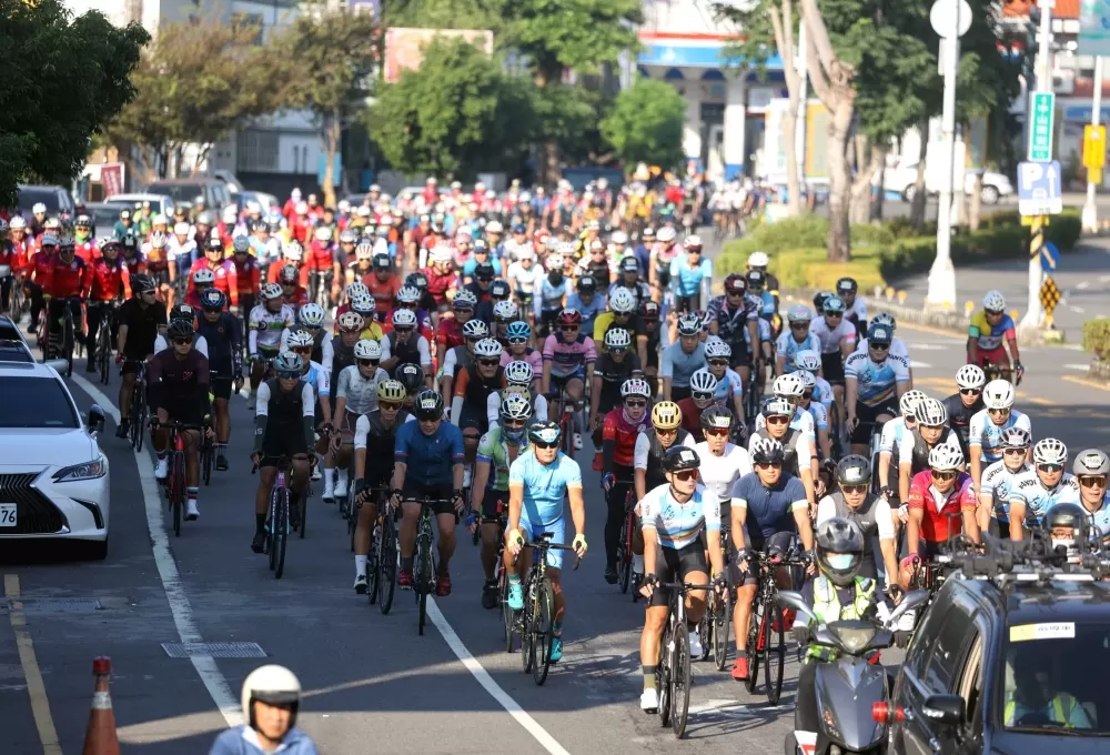 2023南投世紀百K自行車挑戰暨草屯人文巡騎。中華民國自行車騎士協會提供。
