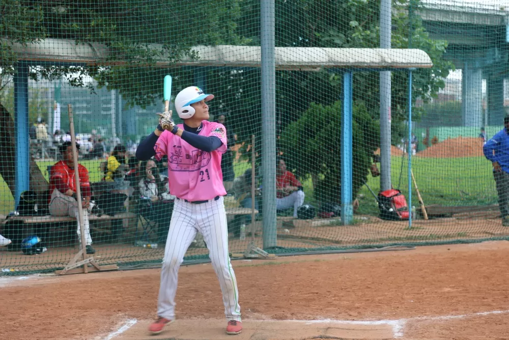 迷呱嘟隊林翰擊出滿貫全壘打(大會提供)。