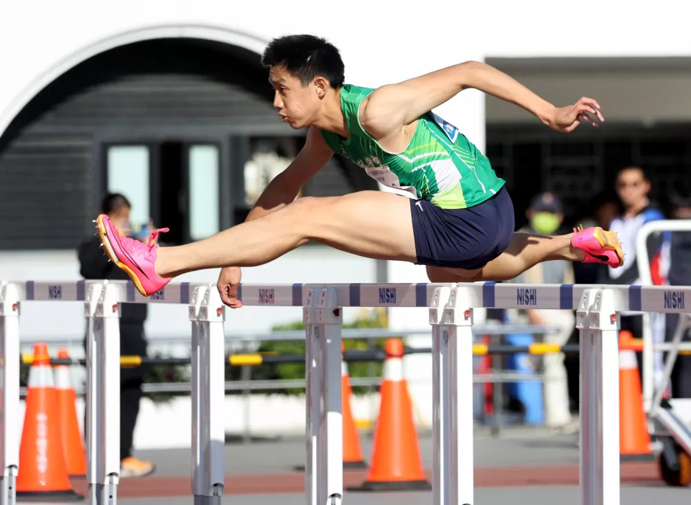 林翊凱是允文允武的運動員。林嘉欣／攝影。