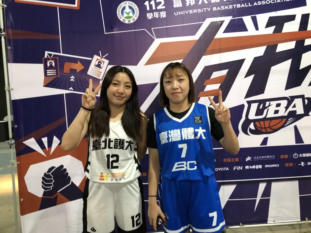 謝家雙胞胎北護姊姊偉平(左)、台體妹妹亮平18日將2度卯上。